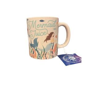 Beachcombers coastal life mermaid juice large coffee tea mug beach ocean sea